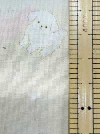 AP55202 みにふわふれんず シーチング(丸巻)[生地] コスモテキスタイル サブ画像