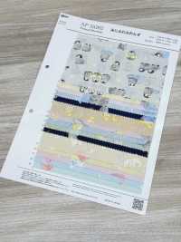 AP55202-DR みにふわふれんず シーチング(半折)[生地] コスモテキスタイル サブ画像