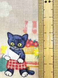 AP55203-DR 絵本アニマル シーチング(半折)[生地] コスモテキスタイル サブ画像