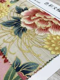 AP55901 色彩文様 サテン スラブ(丸巻)[生地] コスモテキスタイル サブ画像