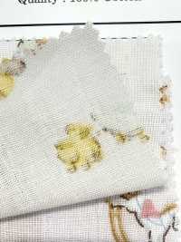 AP55205-DR パステル アニマル Wガーゼ (半折)[生地] コスモテキスタイル サブ画像