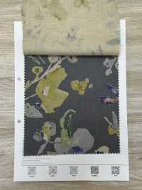 7026-700-6 CLシーチング 水彩花柄[生地] 北高 サブ画像