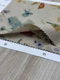 7026-700-6 CLシーチング 水彩花柄[生地] 北高 サブ画像