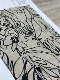 7026-700-7 CLシーチング マーカー花柄[生地] 北高 サブ画像