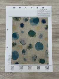 8026-790-4 綿麻シーチング ドット柄[生地] 北高 サブ画像