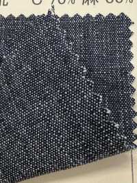 NLN02 10オンス 綿麻混紡平デニム[生地] ダックテキスタイル サブ画像