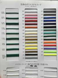 K-301 先染めポリエステルコード 16打ち 中[リボン・テープ・コード] RIVER サブ画像