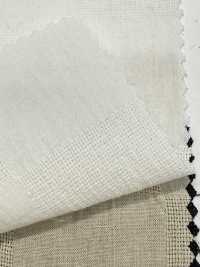 CHL-6341 綿麻パナマブロック チェック[生地] 桑村繊維 サブ画像