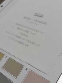 BD8455 ポリエステル/コットンブレンデッド タイプライター現代加工[生地] コスモテキスタイル サブ画像