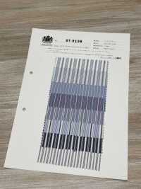 ST-9198 60/1タイプライターストライプ(ベイビーリップ仕上げ)[生地] 桑村繊維 サブ画像