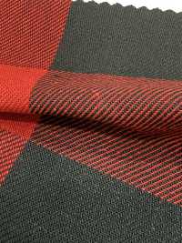 JP-5043 8/1バッファローチェック[生地] 桑村繊維 サブ画像