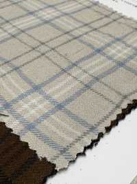 CW-17 綿ウールシュリンク チェック[生地] 桑村繊維 サブ画像