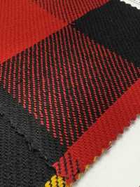 CH-6325 トリプルヤーン ツイルブロックチェック[生地] 桑村繊維 サブ画像