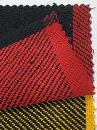 CH-6325 トリプルヤーン ツイルブロックチェック[生地] 桑村繊維 サブ画像