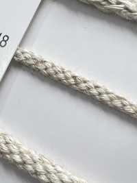 5504-18 麻シリーズ 丸紐 八打[リボン・テープ・コード] RIVER サブ画像
