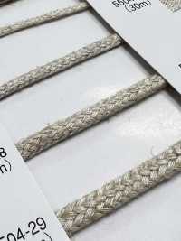 5504-28 麻シリーズ 丸紐 16打ち[リボン・テープ・コード] RIVER サブ画像