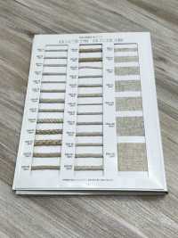 5504-28 麻シリーズ 丸紐 16打ち[リボン・テープ・コード] RIVER サブ画像