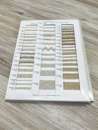 R-5505-36S 麻シリーズ 蛇腹 コード[リボン・テープ・コード] RIVER サブ画像