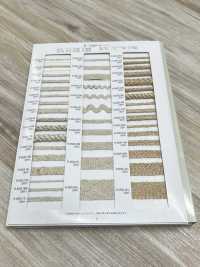 R-5505-38L 麻シリーズ 蛇腹 コード[リボン・テープ・コード] RIVER サブ画像