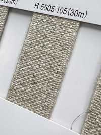 R-5505-105 麻シリーズ ゴムテープ[リボン・テープ・コード] RIVER サブ画像