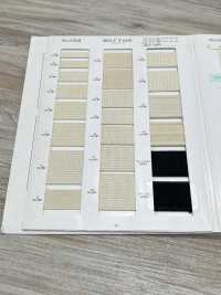 NO5502-24 ベルトテープ ライン入り耳付きとじ織[リボン・テープ・コード] RIVER サブ画像