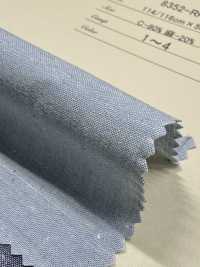 8352-RP 30/1綿麻インディゴ&硫化 ダンガリー[生地] 有延商店 サブ画像