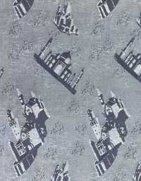 A-1728 デニム ジャガード[生地] 有延商店 サブ画像