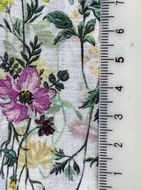 DP-5000-4 60 ローン デジタルプリント 縦流れ花[生地] 北高 サブ画像