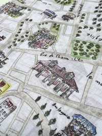 DP-5000-5 60 ローン デジタルプリント 地図柄[生地] 北高 サブ画像