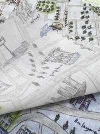 DP-5000-5 60 ローン デジタルプリント 地図柄[生地] 北高 サブ画像