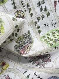 DP-5000-5 60 ローン デジタルプリント 地図柄[生地] 北高 サブ画像