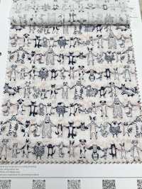 1026-625-10 60 ローン 手つなぎ動物[生地] 北高 サブ画像