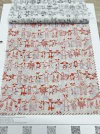 1026-625-10 60 ローン 手つなぎ動物[生地] 北高 サブ画像