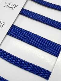 R-212L ラスターコード 袋紐 並目 先染め[リボン・テープ・コード] RIVER サブ画像