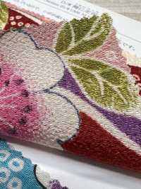 KKP2338-D-UMENIHITTA 二越ちりめん® 梅に疋田[生地] 宇仁繊維(小紋工房) サブ画像