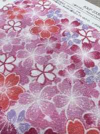 KKP2338-D-MAIZAKURA 二越ちりめん® 舞桜[生地] 宇仁繊維(小紋工房) サブ画像