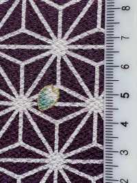 KKP2338-D-ASANOHA 二越ちりめん® 宝づくし[生地] 宇仁繊維(小紋工房) サブ画像