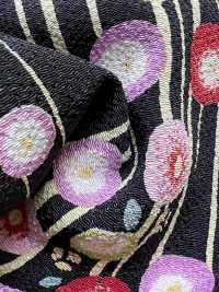 KKP2338-D-YTSUBAKI 二越ちりめん® 夢椿[生地] 宇仁繊維(小紋工房) サブ画像