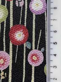 KKP2338-D-YTSUBAKI 二越ちりめん® 夢椿[生地] 宇仁繊維(小紋工房) サブ画像