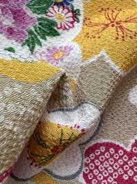 KKP2338-DHM-86 二越ちりめん®[生地] 宇仁繊維(小紋工房) サブ画像