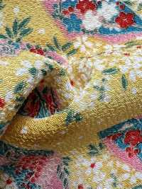 KKP2338-DK-89A 二越ちりめん®[生地] 宇仁繊維(小紋工房) サブ画像