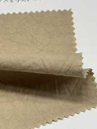 KKC890NC-W 綿80 タイプライター ナチュラル クラッシュ加工[生地] 宇仁繊維(小紋工房) サブ画像
