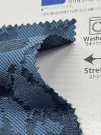 KYC859-WD-2 T/C 先染め ストレッチ ジャガード[生地] 宇仁繊維(小紋工房) サブ画像