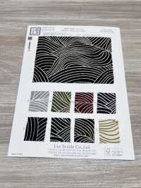 KKP3338-D1134 二越ちりめん®  桜吹雪[生地] 宇仁繊維(小紋工房) サブ画像