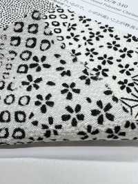 KKP3338-D340 二越ちりめん®[生地] 宇仁繊維(小紋工房) サブ画像