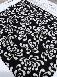 KKP3338-D-KIKUZKS 二越ちりめん® 菊づくし[生地] 宇仁繊維(小紋工房) サブ画像