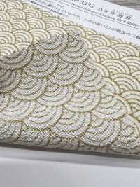 KKP3338-D-SEIKAIHA 二越ちりめん® 青海波[生地] 宇仁繊維(小紋工房) サブ画像