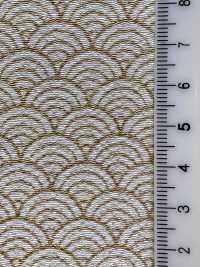 KKP3338-D-SEIKAIHA 二越ちりめん® 青海波[生地] 宇仁繊維(小紋工房) サブ画像