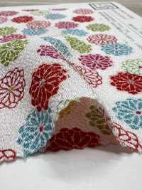 KKP2338-D-HAIKARA 二越 ちりめん® はいから小菊[生地] 宇仁繊維(小紋工房) サブ画像