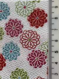 KKP2338-D-HAIKARA 二越 ちりめん® はいから小菊[生地] 宇仁繊維(小紋工房) サブ画像
